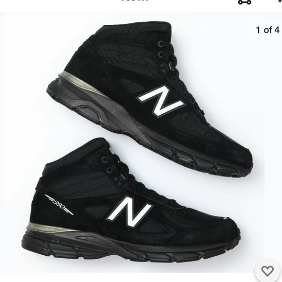 new balance black boots